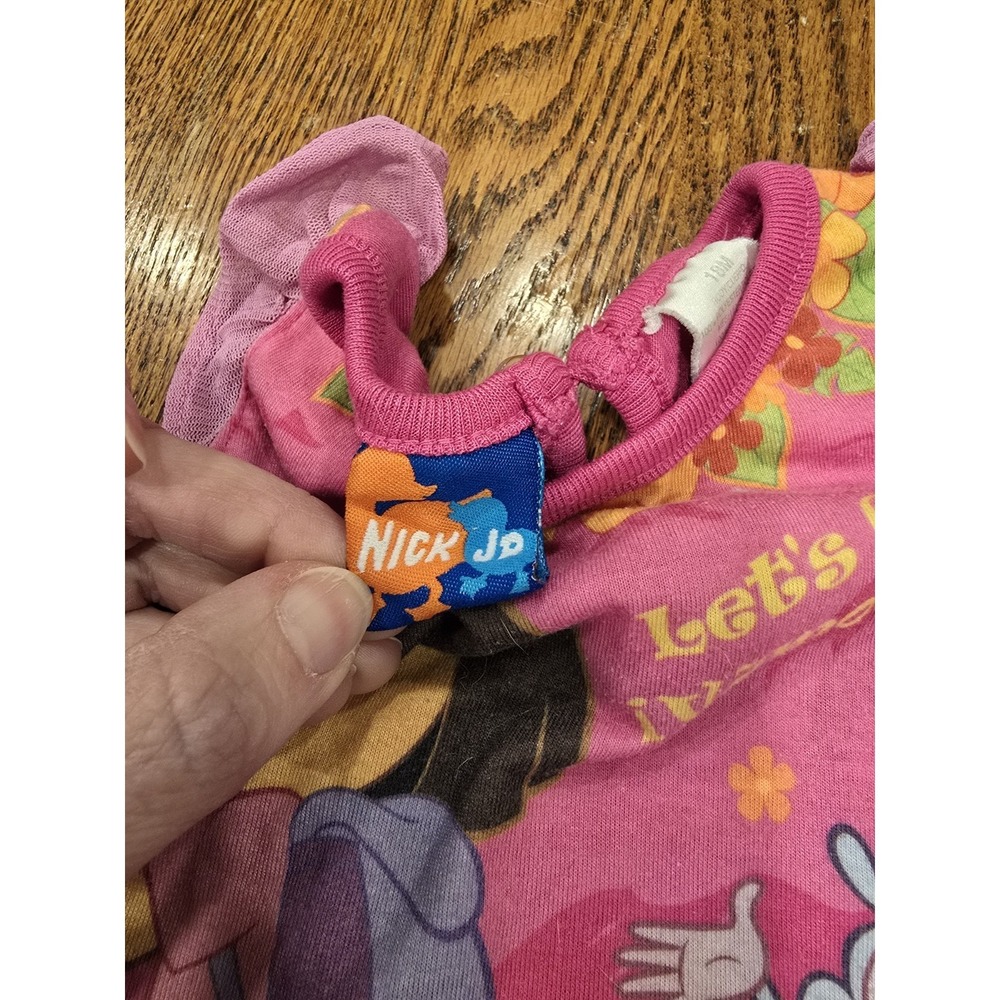 Vintage Nick Jr Dora The Explorer 2 Piece Pajama Set Girl's Youth READ - Picture 4 of 7
